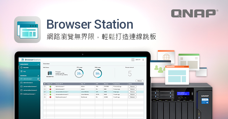 Browser-Station