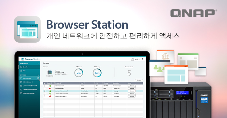 Browser-Station