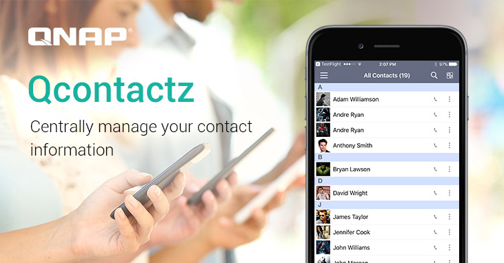 Qcontactz Mobile App