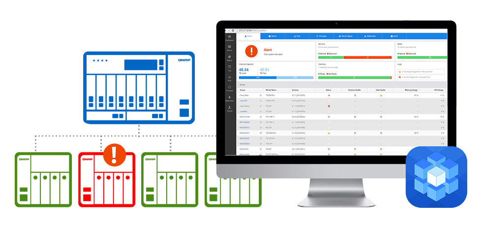 Centrally Manage Multiple NAS with Q’center