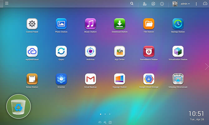 Revamped Interface - Recycle bin