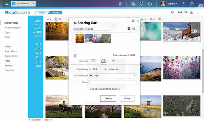 Photo Station - Sharing Cart