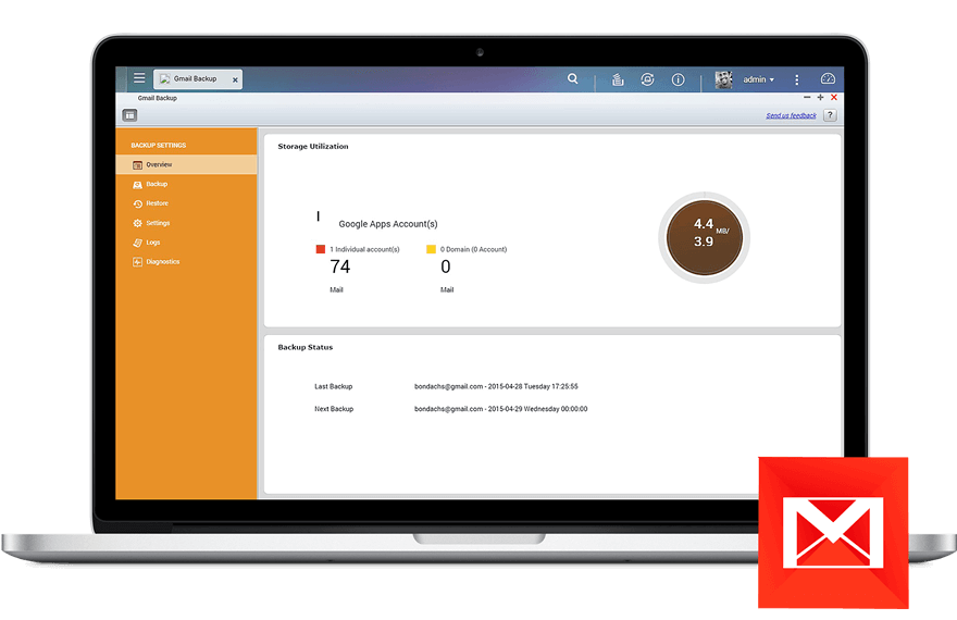 Ne perdez jamais d'e-mails importants avec Gmail Backup