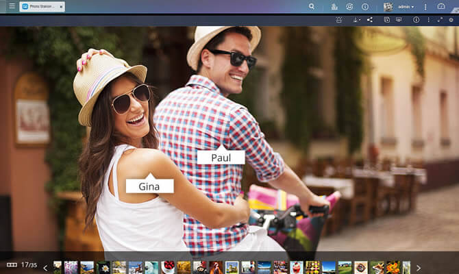 Photo Station - Face tagging.
