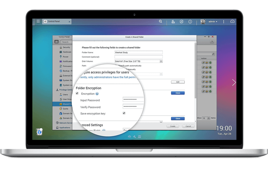 Protect Shared Folders Using AES 256-bit Encryption
